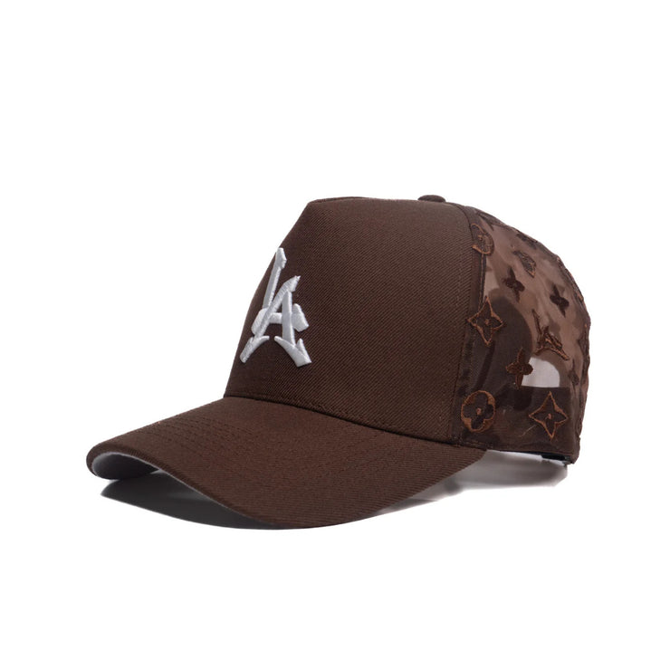 LOS ANGELES BROWN MONOGRAM