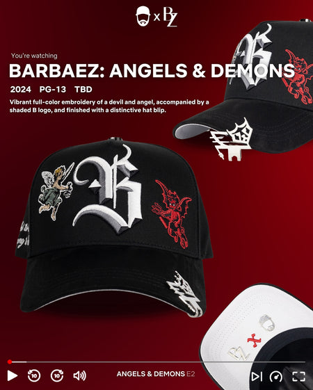 BAEZ X EL BARBAS HATS ANGELS & DEMONS