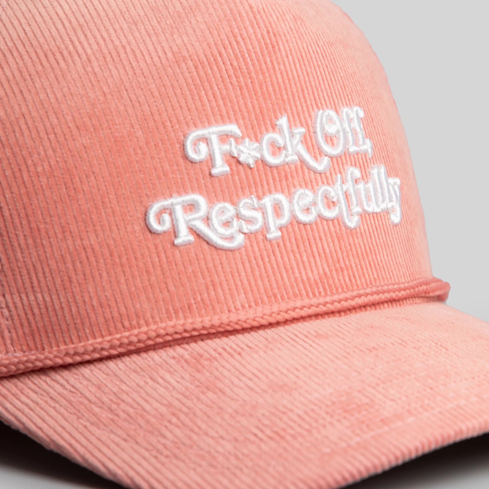 FIELD GRADE RESPECTFULLY ROSE PINK CORDUROY