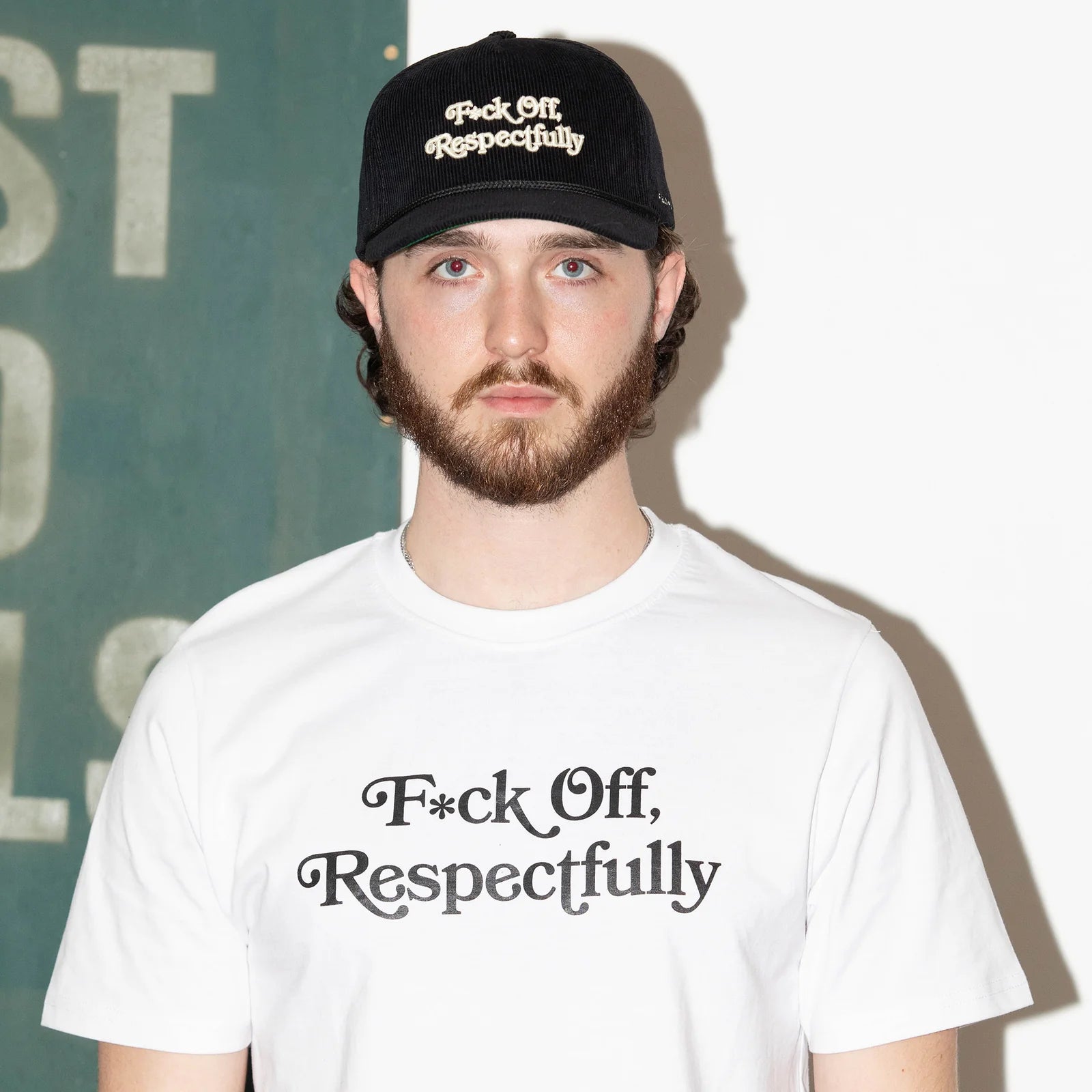 FIELD GRADE RESPECTFULLY BLACK CORDUROY