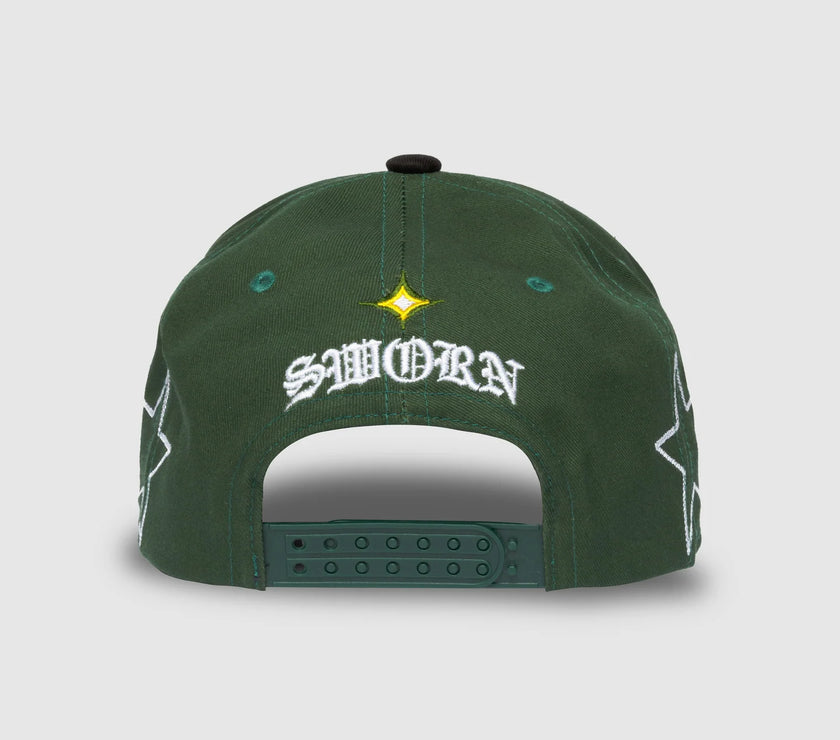 LOS ANGELES GALAXY STARS GREEN BLACK