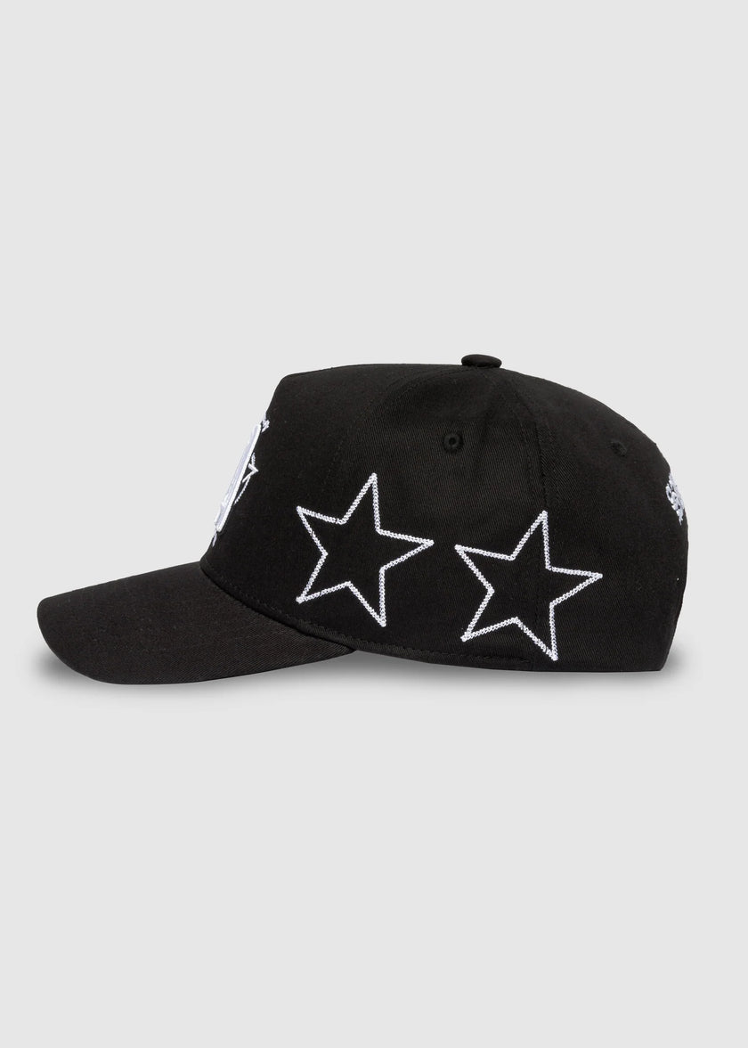 LOS ANGELES GALAXY STARS BLACK
