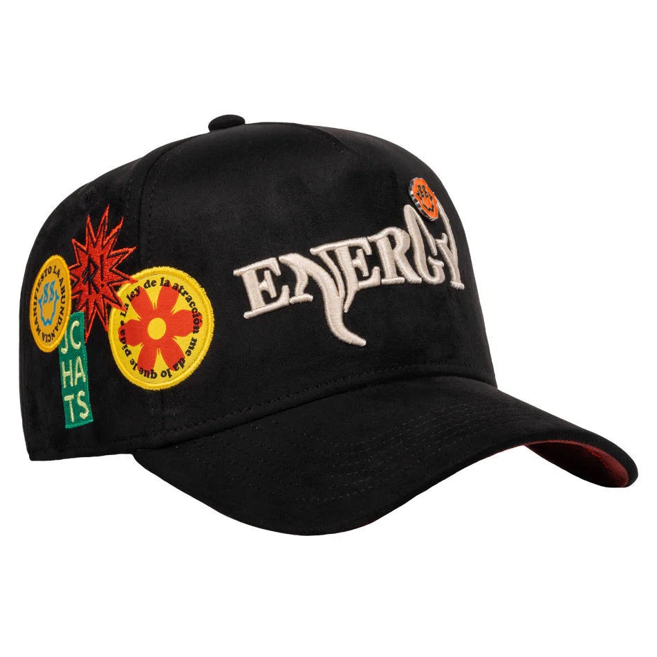 JC HATS ENERGY BLACK