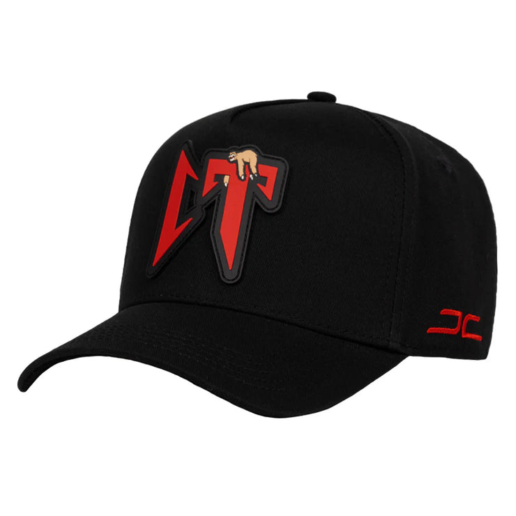 JC HATS CT BLACK/RED PVC