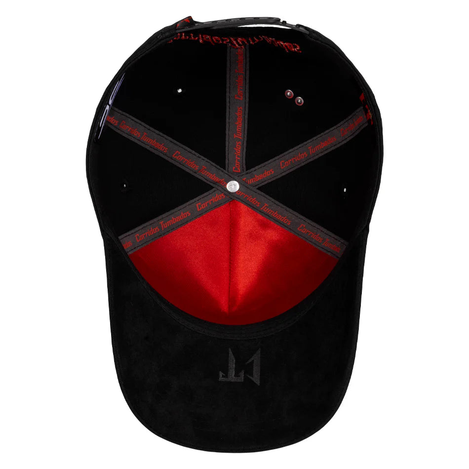 JC HATS CT BLACK/RED PVC