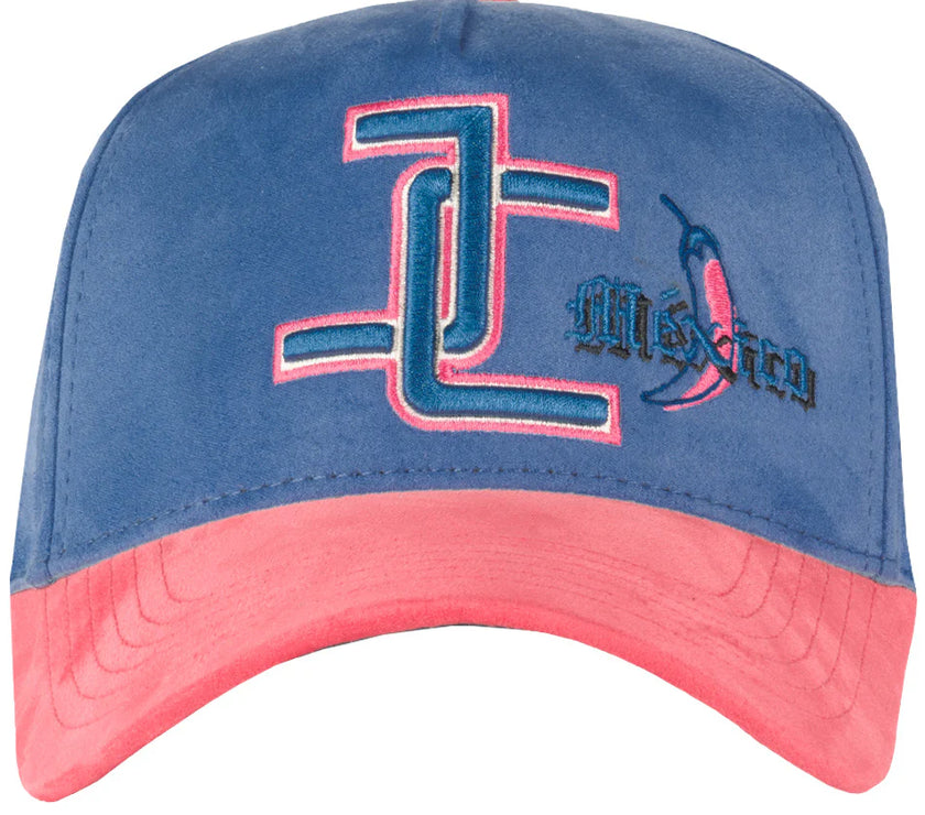 JC HATS MEX BLUE PINK