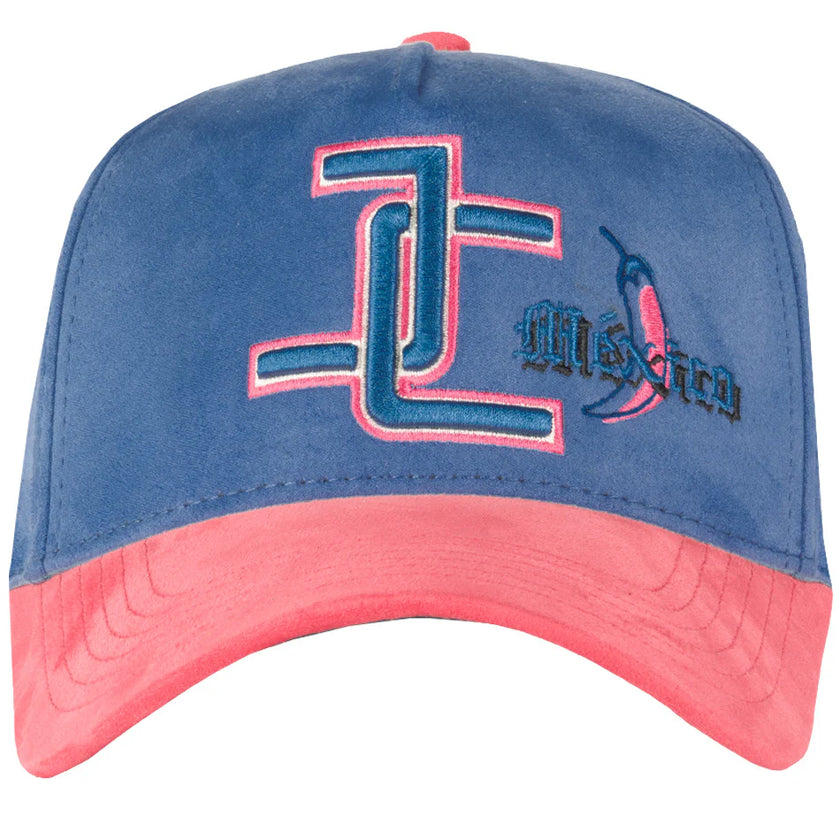 JC HATS MEX BLUE PINK