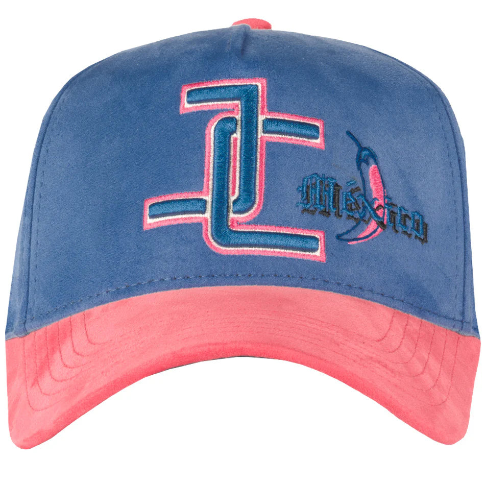 JC HATS MEX BLUE PINK