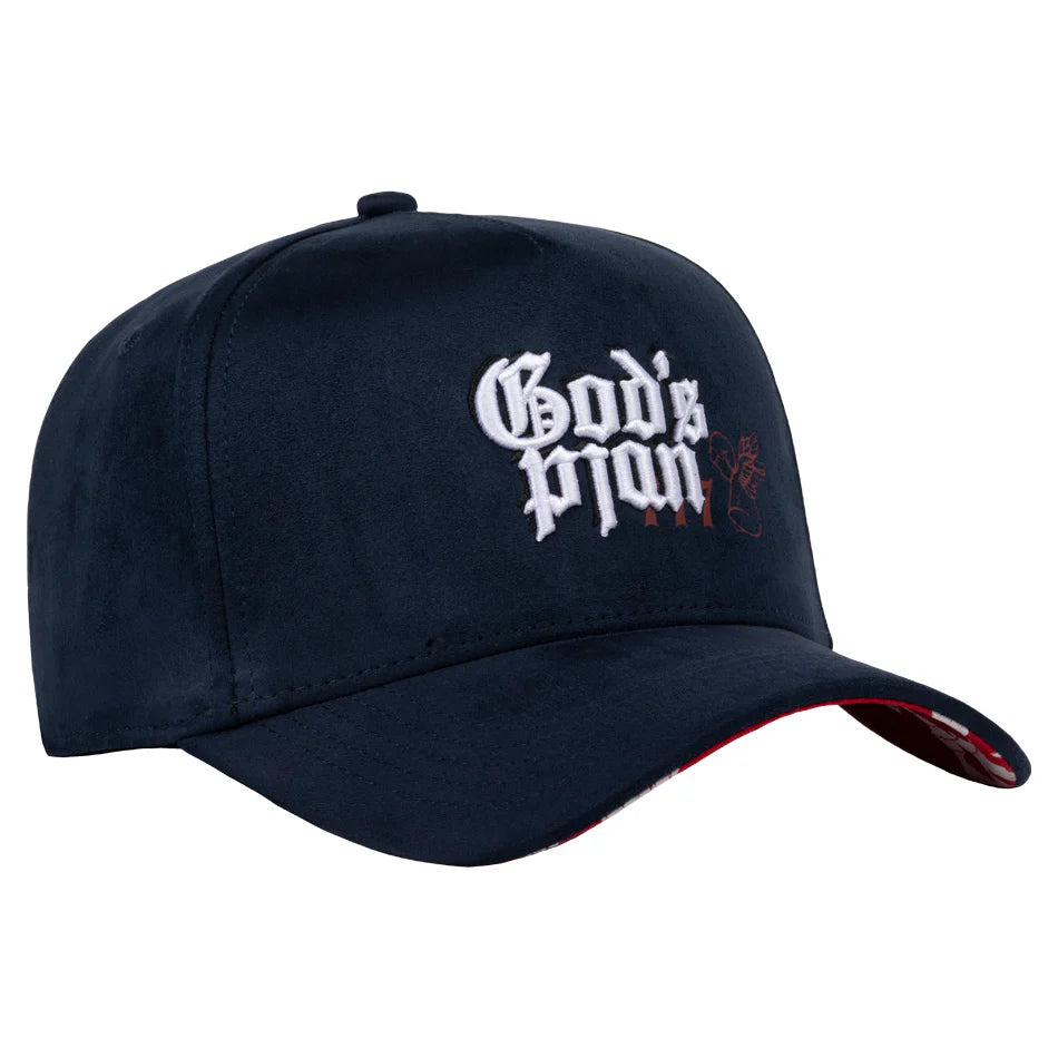 JC HATS GODS PLAN NAVY