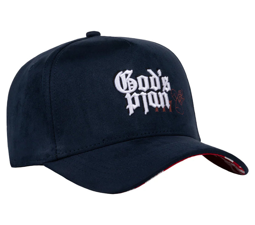 JC HATS GODS PLAN NAVY