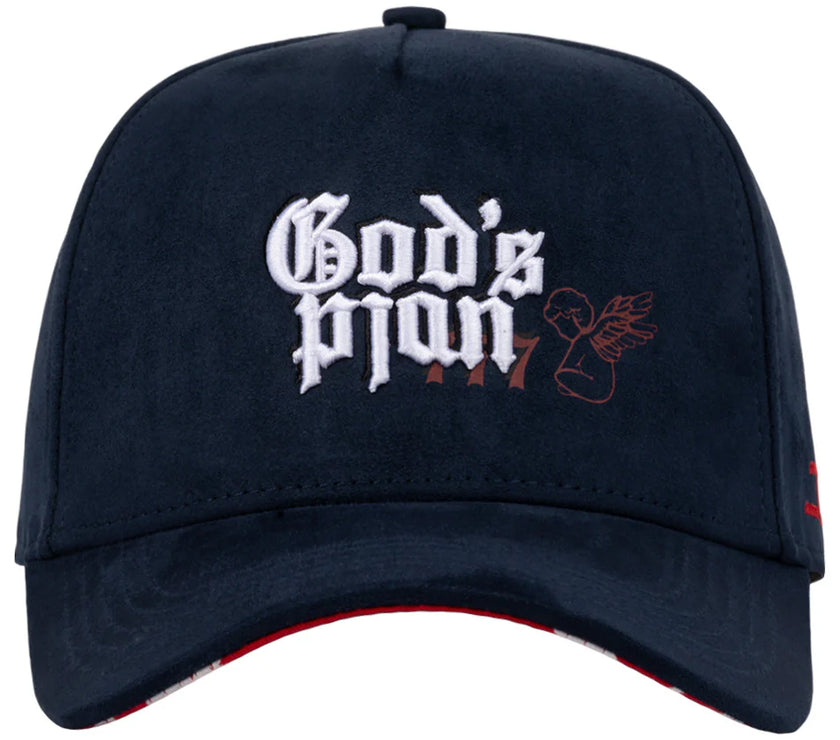 JC HATS GODS PLAN NAVY