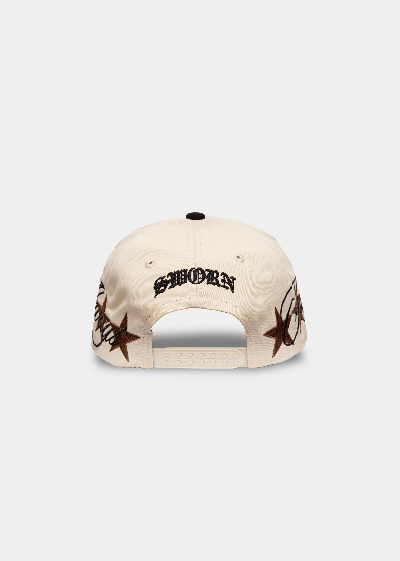 SWORN TO US ALWAYS & FOREVER SNAPBACK // BEIGE