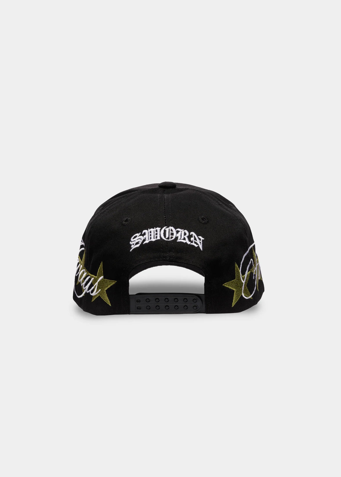 SWORN TO US ALWAYS & FOREVER SNAPBACK // BLACK