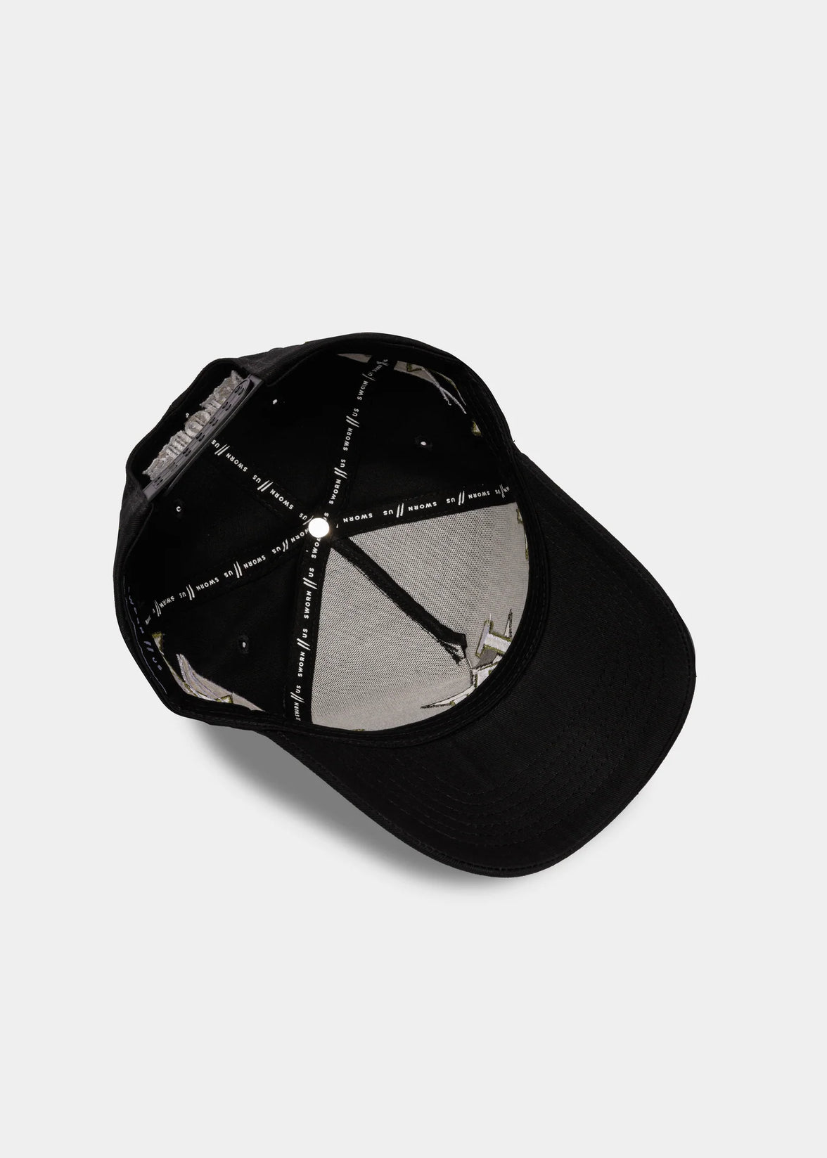 SWORN TO US ALWAYS & FOREVER SNAPBACK // BLACK